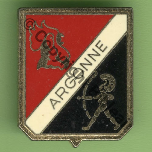 A1038 EC.2.7 ARGONNE ST.DIZIER  De Tambour Dos lisse  Src.Y.GENTY 